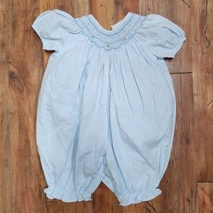 Vintage Smocked Baby Outfit